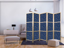 Japanischer Paravent, Raumteiler freistehend, Trennwand - Cosmic Inspirations