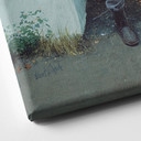 Leinwandbild Laubfall (1970) - Kurt Ard - 70x100 cm
