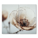 Kogeplade med tørrede blomster beige naturpoesi - Treechild