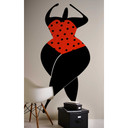 Livingwalls papier peint photo ARTist Dancing in the Sun beige, rouge, noir