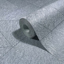 Tapeta z włókniny trójkąty, geometryczna grafika w kolorze niebieskim