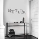 Sticker mural - Butler + 3 crochets