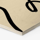 Hexagone - Bois 1X Studio - Abstraction curviligne