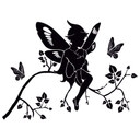 Sticker mural - Elfe Assise