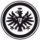 Wandtattoo Eintracht Frankfurt Logo einfarbig