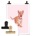 Plakat Loose - Glitter Tiger