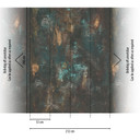 behang gips optiek zwart goud - vliesbehang kunst Livingwalls - mat en glad