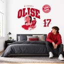 Wandsticker FCB - Michael Olise 2026/27