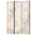 Paravent, Raumteiler freistehend, Trennwand - Blooming Peonies in Mist