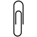 Wallsticker - Papirclips