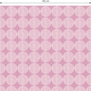 Tapet med mønster - abstrakte cirkler 02 - pink