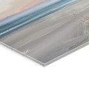Acrylglas schilderij Rustig strand in pastelkleuren - Cheney