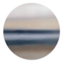 Wandbild Rotko Ash - Abstrakter Horizont - Sir Edward x Grigory Gladarev - Alu-Dibond Rund