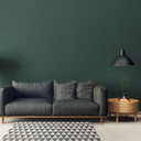 Papel pintado texturado verde oscuro liso - papel pintado moderno tejido-no tejido verde liso
