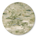 Tableau sur verre Talen - L'étang des nénuphars - Rond