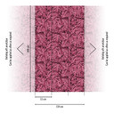 COSMOPOLITAN Papier peint moderne Feuilles de la jungle Rose Papier peint intissé Échantillon de pal