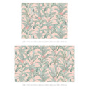 Fototapeta Banana Leaf - Urban Jungle Tropical Leaves Pink - Bloomery Decor