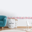 A.S. Création Lovely Kids Frise autocollante enfant - Rosé, Vert