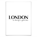 Plakat Londyn