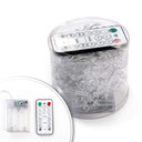 LED Lichterkette Schneeflocke mehrfarbig