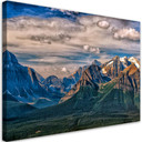 Canvasbillede, bjerglandskab natur