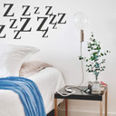 Wallsticker Dyb søvn