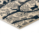 Houten Wanddecoratie Dierensilhouetten in het Noordse Bos - Oliver Robins