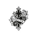 Sticker mural - LA Ink - Faith