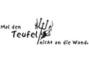 Wandtattoo Mal den Teufel nicht an die Wand