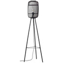 Stehleuchte Willi, braun, 130 x 45 cm, Bambus Stehlampe