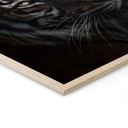 Stampa su legno Sguardo Maestoso della Tigre - Krygowski