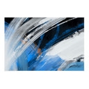 Stampa su tessuto Pennellate Blu Astratto - Cheney