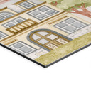 Wanddecoratie Katten over de Daken - Oliver Robins - Alu-Dibond