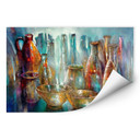 Muurprint Schmucker - Twee Gouden schalen