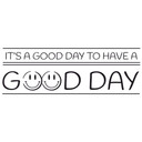 Wallsticker -  Good Day