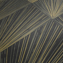Tapeta z włókniny Livingwalls Metropolitan Stories Art Déco tapeta Ava New York metaliczna, czarna