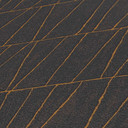 sort guld grafisk mønster tapet - linieret grafisk mønster tapet - non-woven tapet