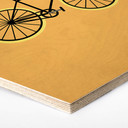 Hexagone - Bois placage de bouleau Kubistika - Bicyclette