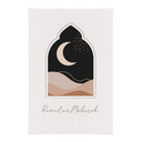 Obraz tkaniny Ramadan Mubarak półksiężyc