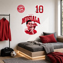 Wandsticker FCB - Jamal Musiala 2026/27