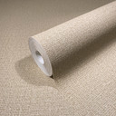 Non-woven Tekstil Tapet ensfarvet beige Tekstur 