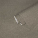Non-woven tapet med fin struktur i khaki - subtil väggdesign för en naturlig boendemiljö