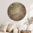 Houten Wanddecoratie met uitzicht in de boomtoppen - Ms Tiff - Rond