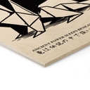 Houten Wanddecoratie Geometrische Draak Origami - Krygowski