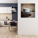 Canvasbillede, kaffekop