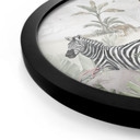 Poster jungle dieren op Afmeting - Ms Tiff - Rond