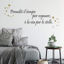 Wallsticker - Prenditi il tempo per sognare (2-farvet)