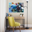 Muurprint Schmucker - Blauwe Modder
