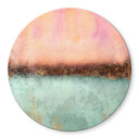 Tableau sur verre rond Fredriksson - Couleurs d'été