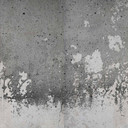 Papier peint PaintedWall aspect béton en gris noir - Papier peint intissé Designwalls 2 - 2,55 x 3,5